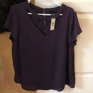Torrid purple blouse
